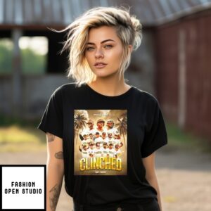 San Diego Padres Clinched 2025 Postseason Poster T-Shirt