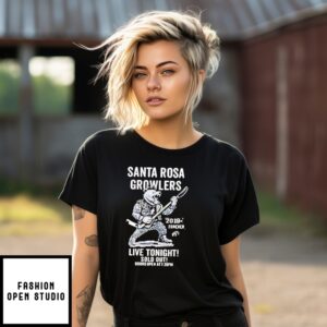 Santa Rosa Growlers 2019-Driver Live Tonight T-Shirt