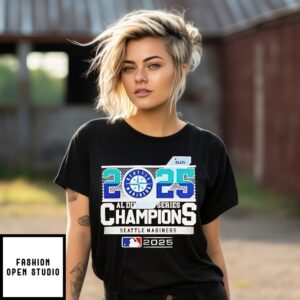 Seattle Mariners 2025 Mlb Postseason Al Division Series Champions T-Shirt