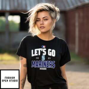 Seattle Mariners Baseball 2025 Postseason Official Let’S Go Team T-Shirt