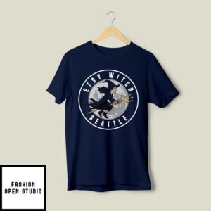 Seattle Mariners Seattle Etsy Witch T-Shirt