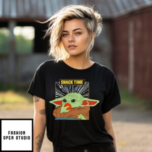 Snack Time Baby Yoda T-Shirt