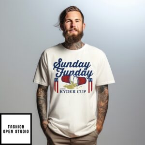 Sunday Funday Golf At The Ryder Cup 2025 T-Shirt