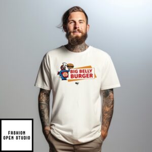 Superman 2025 Film Big Belly Burger Dc Logo T-Shirt