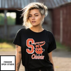 Syracuse Orange Letter Icon Masoct T-Shirt
