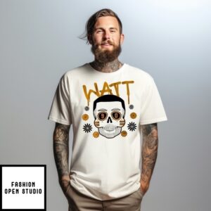 T.J. Watt Pittsburgh Steelers Sugar Skull Remix T-Shirt