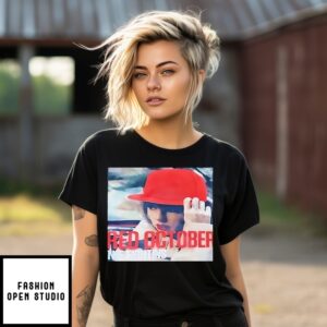 Taylor Red October The Fightings Philadelphia Phillies T-Shirt