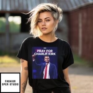 Team Trump Pray For Charlie Kirk T-Shirt