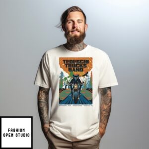 Tedeschi Trucks Band Mansfield Ma Tour 06 Sep 2025 Xfinity Center Mansfield Ma Poster T-Shirt