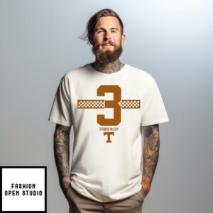 Tennessee Vols Football Jermod Mccoy 3 Player Number And Name T-Shirt