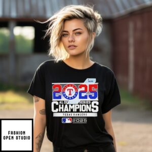 Texas Rangers 2025 Alds Champions Mlb American League Division Series T-Shirt