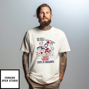 The Gary Burbank Show Sports Or Consequences Cincinnati T-Shirt