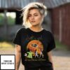 The Nightmare Before Christmas Just A Girl Who Loves Halloween And Baltimore Ravens T-Shirt