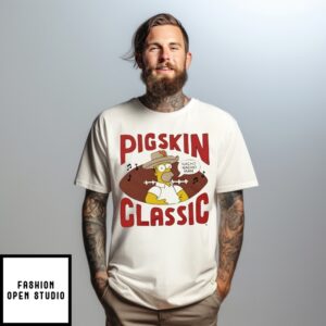 The Simpsons Pigskin Classic Nacho Nacho Man T-Shirt