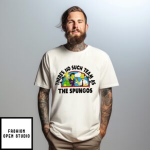 The Simpsons There’S No Such Team As The Spungos Cartoon T-Shirt