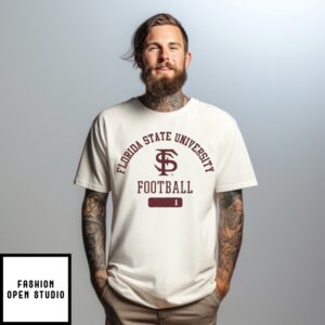 Tommy Castellanos 1 Florida State University Football 2 Sided T-Shirt