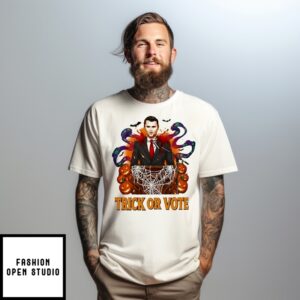 Trick Or Vote Charlie Kirk Halloween T-Shirt