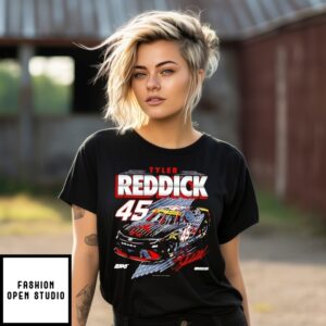 Tyler Reddick 45 Jordan Brand Car 23Xi Racing Signature T-Shirt