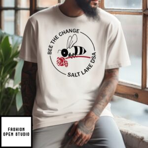 Tyler Robinson Bee The Change Salt Lake Dsa T-Shirt