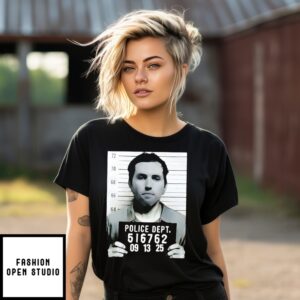 Tyler Robinson Mugshot Charlie Kirk Assassination 2025  T-Shirt