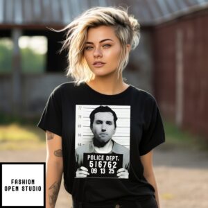 Tyler Robinson Mugshot Charlie Kirk Assassination T-Shirt