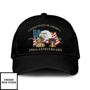 United States Of America 250Th Anniversary 1776-2026 Hat