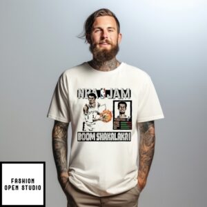 Victor Wembanyama San Antonio Spurs Nba Jam Boom Shakalaka T-Shirt