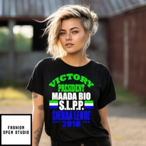 Victory President Maada Bio Slpp Sierra Leone-Salone 2018 T-Shirt