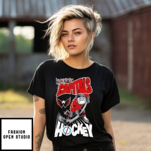 Washington Capitals Hockey Mascot Cartoon T-Shirt