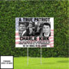 Yard Sign With Stake Justice For Charlie