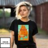 Yonder Moutain String Band Railroad Earth Daniel Donato’S Cosmic Country Sept 6 2025 Town Of Perinton Fairport Ny Poster T-Shirt