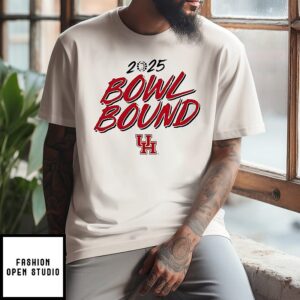 2025 Bowl Bound Houston Football T-Shirt
