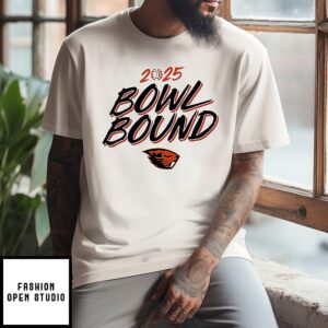 2025 Bowl Bound Oregon State Beavers Football T-Shirt