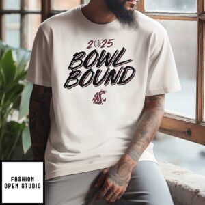 2025 Bowl Bound Washington State Cougars Football T-Shirt