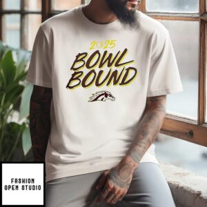 2025 Bowl Bound Western Michigan Broncos Football T-Shirt