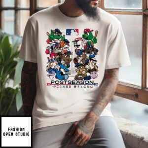 2025 Mlb Postseason October Baseball Mascot T-Shirt