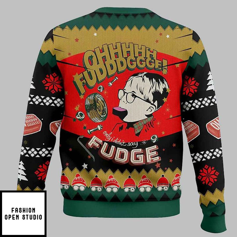 A Christmas Story Fudge Ohh Fudge Ugly Christmas Sweater