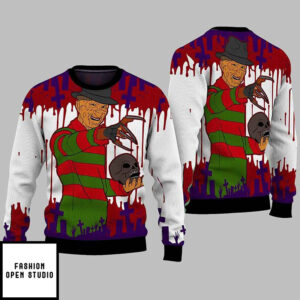 A Nightmare On Elm Street Fred Krueger Sweater