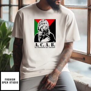 All Colonizers Are Bastards Flag T-Shirt