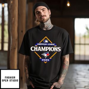 American League Champions 2025 Toronto Blue Jays Locker Room T-Shirt
