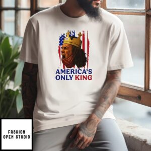 America’s Only King Trump Cartoon T-Shirt