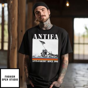 Antifa Anti-Fascist Since 1941 Vintage T-Shirt