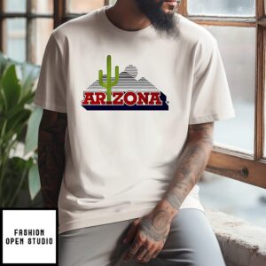 Arizona Wildcats Cactus Logo Vintage T-Shirt