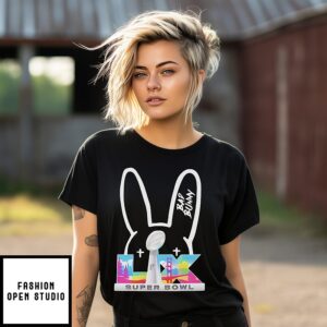 Bad Bunny Super Bowl Lix Logo T-Shirt
