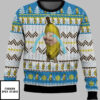 Banana Cat Crying Christmas Ugly Christmas Sweater