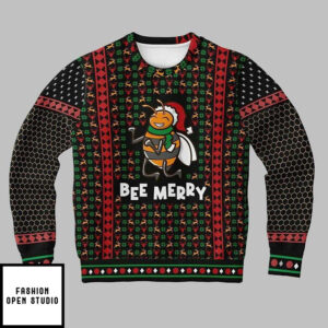 Bee Merry Ugly Christmas Sweater