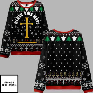 Bless This Mess Ugly Christmas Sweater
