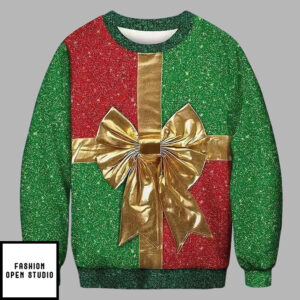 Bow Ugly Christmas Sweater
