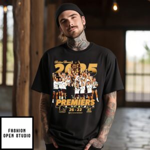 Brisbane Broncos 2025 Nrl Premiers 26-22 Score T-Shirt