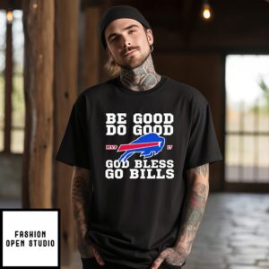 Buffalo Bill Josh Allen Mvp 17 Be Good Do Good God Bless Go Bills T-Shirt